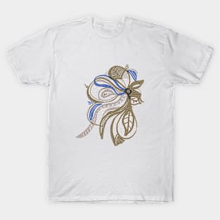 Flower blue T-Shirt